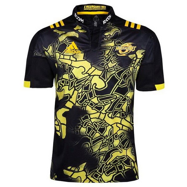 Maillot Rugby Hurricanes 2017 2018 Noir